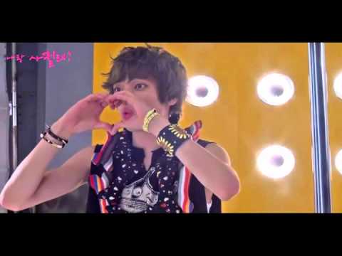 120808 Niel + Changjo - aegyo cut @ Be Ma Girl BTS
