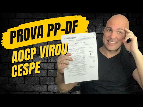 Prova da Polícia Penal do DF
