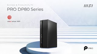 MSI PRO DP80 Series - Power Meets Compact Design