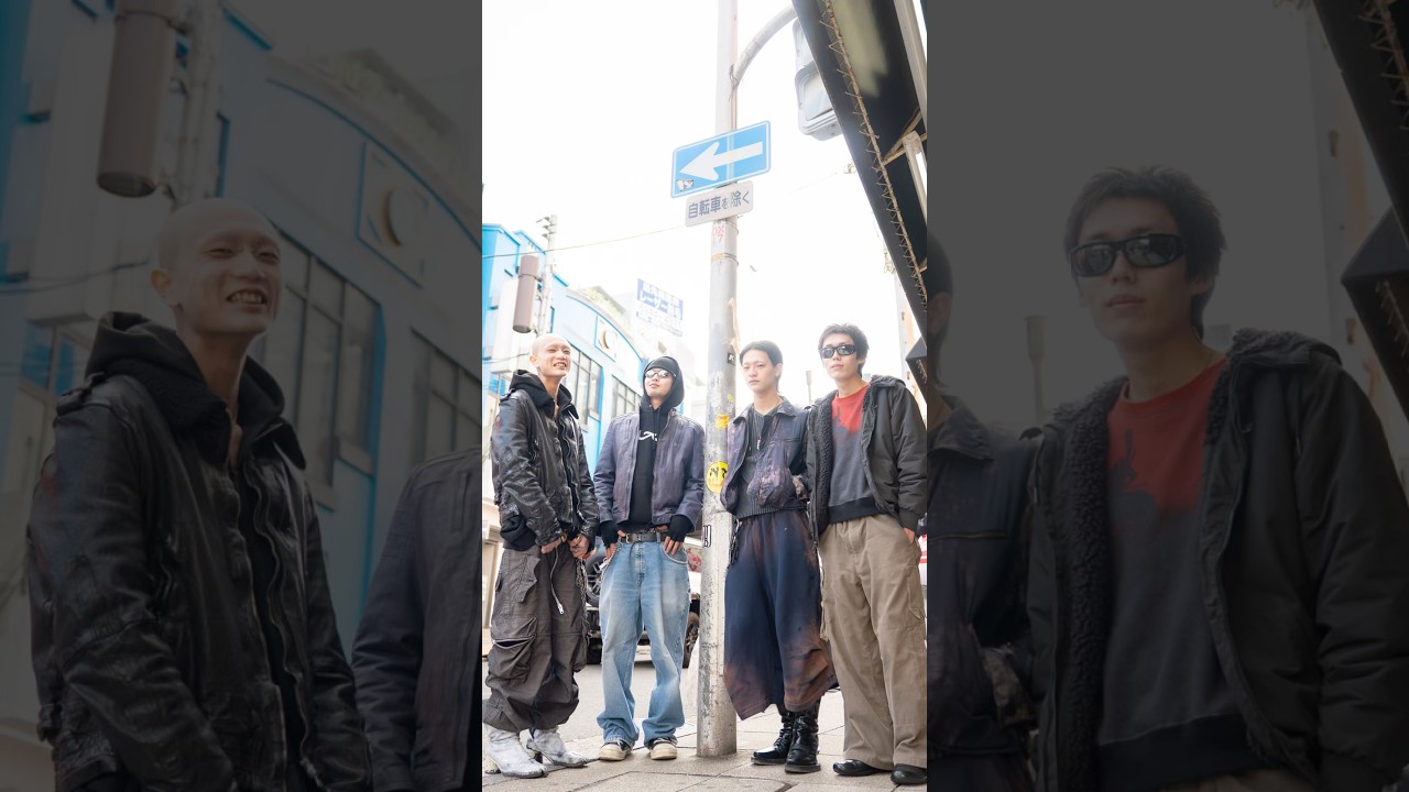 大阪のイケてる4人組😎 #ストリートスナップ #streetphotography #streetsnap #大阪