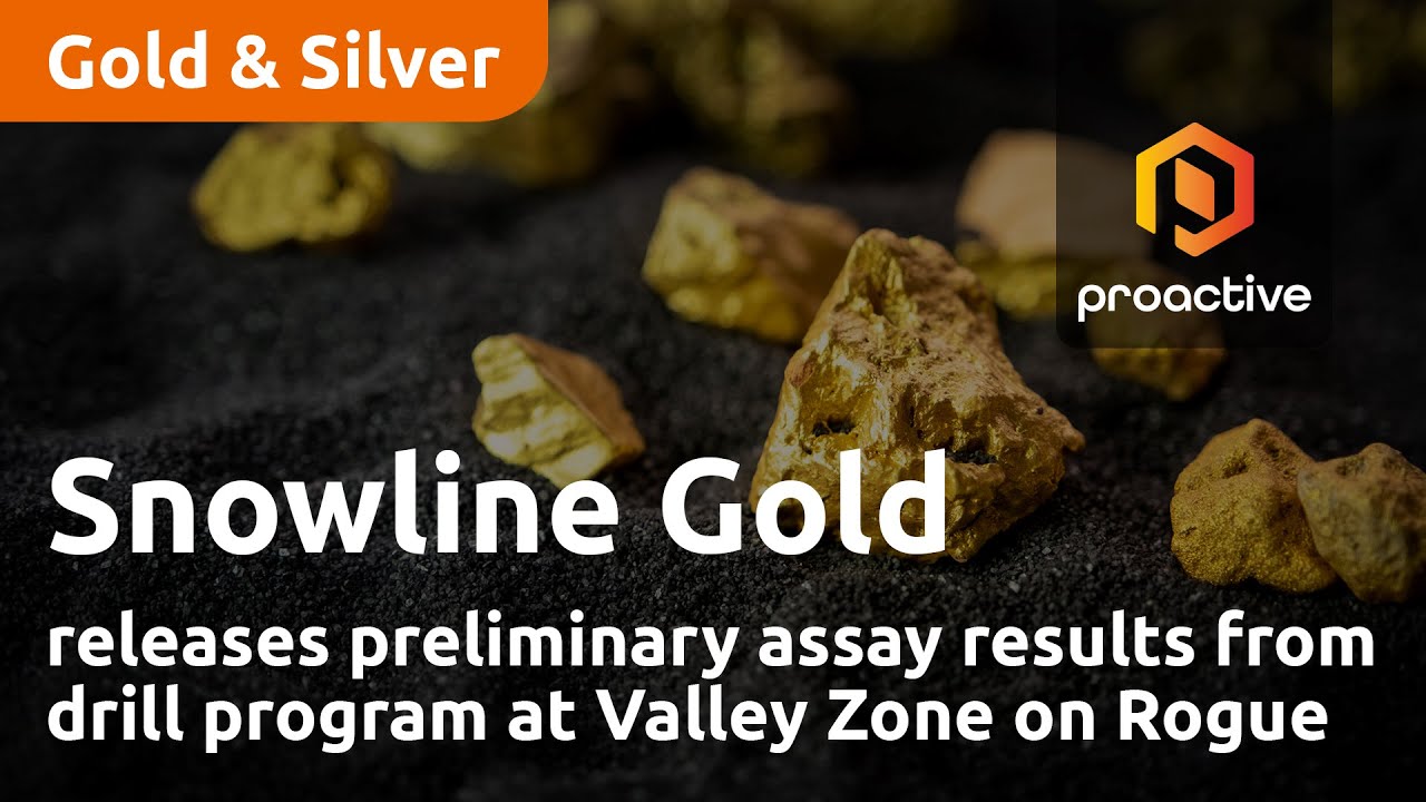 Snowline Gold releases preliminary assay results from drill program at Valley Zone on Rogue