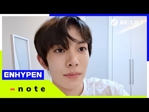 [-note] 200918 HEESEUNG - ENHYPEN (엔하이픈) (ENG/JPN)
