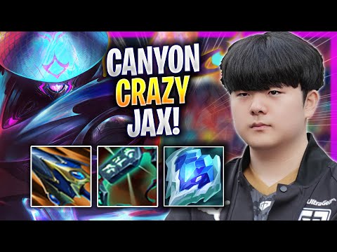 CANYON IS SO CRAZY WITH JAX! - GEN Canyon Plays Jax JUNGLE vs Hecarim! | Season 2024