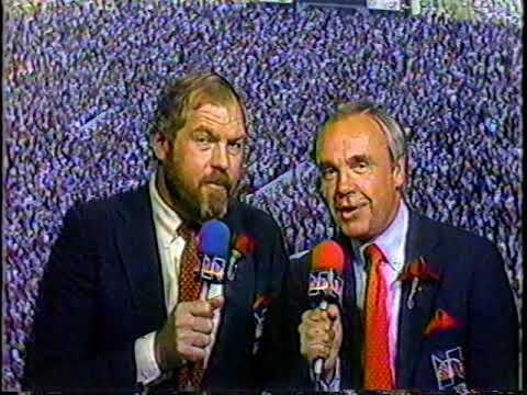 Rose Bowl 1-01-1985 USC Trojans v. Ohio St. Buckeyes (raw satellite feed) part 3 of 4