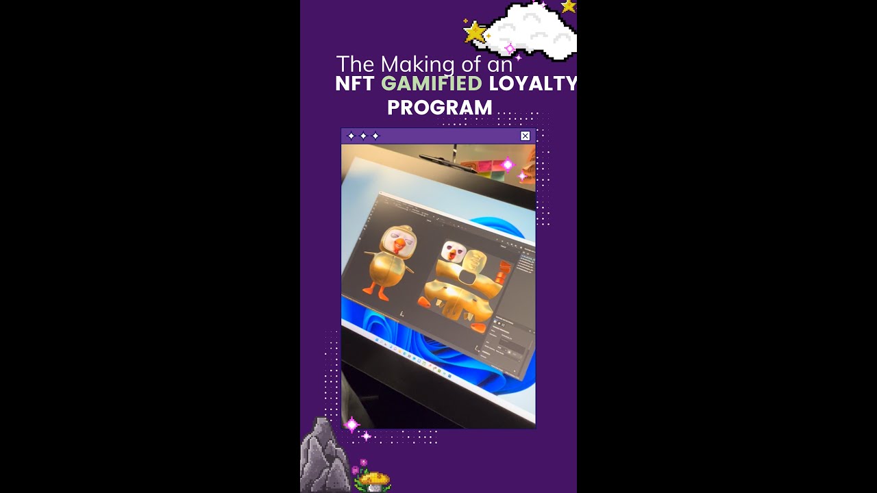 NFT Preview! a collection of gamified NFT avatars  up on Opensea Testnet #shorts #short