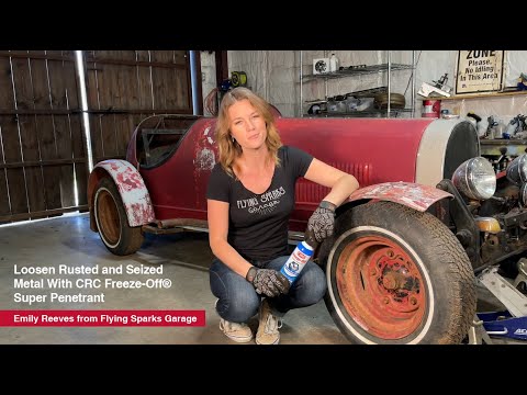 Loosen Rusted Nuts, Bolts and Metal With CRC Freeze-Off Super Penetrant, With Emily Reeves