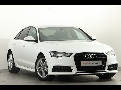 FG17EPU AUDI A6 TDI ULTRA S LINE WHITE 2017, Derby Audi