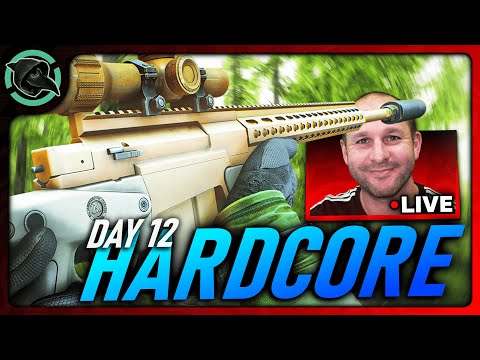 HARDCORE DAY 12 LIVE FILMING - Escape From Tarkov