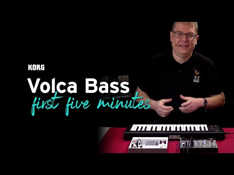 Get started with the Korg Volca Bass - your first five minutes