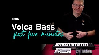 Video thumbnail for Get started with the Korg Volca Bass - your first five minutes by Korg UK