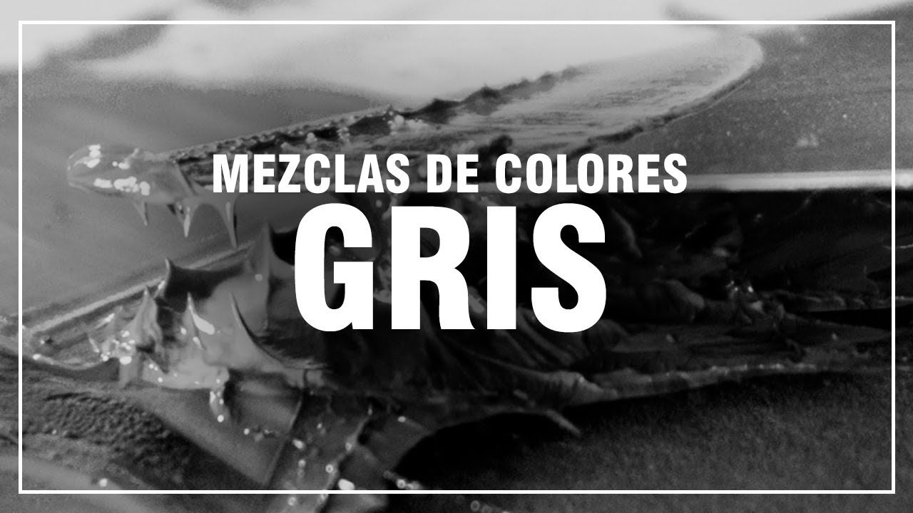 Cómo se hace el Color Gris 🐘 [Gris Azulado, Gris Perla, Gris Cálido]🎨 MEZCLAS DE COLORES FÁCIL