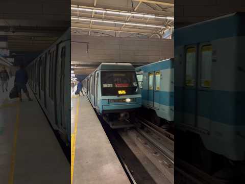 Metro De Santiago | NS-74 y NS-93 realizando Servicio Expreso en Monte Tabor