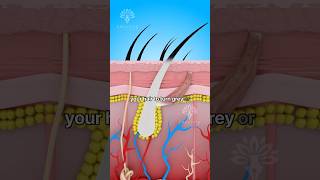 Why Does Hair Turn Grey or white Faster for Some People 😲 #shorts #haircare - Creativelearning3d