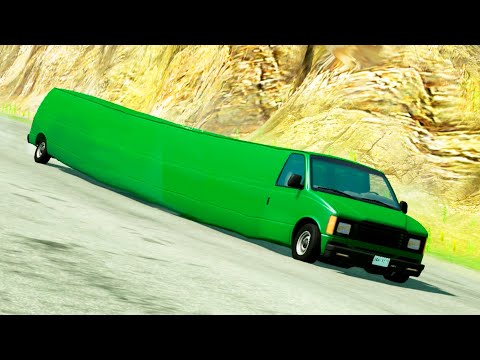 High speed freaky jumps #5 - Beamng Drive