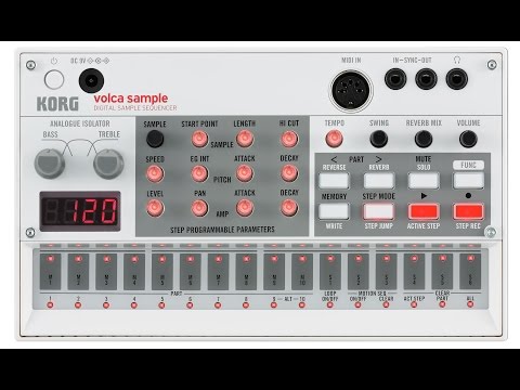 Korg Volca Sample - Sample Rec. and Transfer / Caustic App for Android