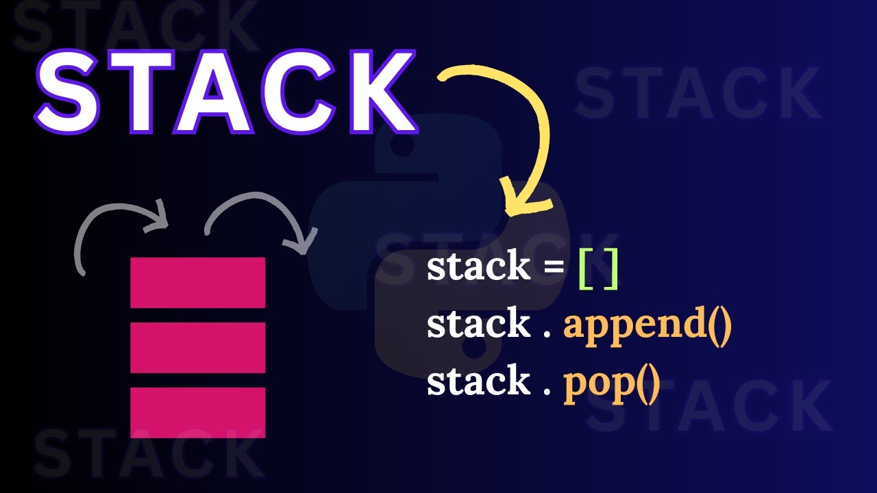 Implement Stack Using List | Python Tutorials | Data Structures