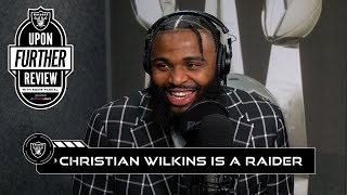 Christian Wilkins Wanted To Be a Raider and Team Up With Maxx Crosby | Raiders | NFL