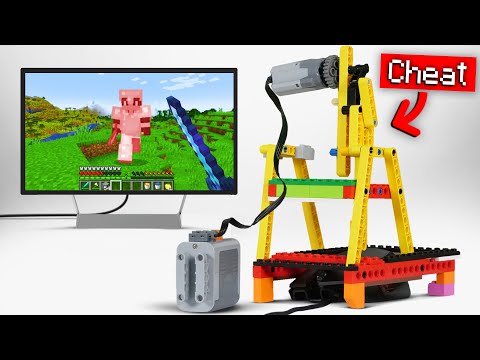 J’ai triché a Minecraft en utilisant des Legos…