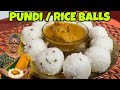 Breakfast Recipe | Pundi | Undi | Rice Balls | Mutlin | Using Rice Rava |