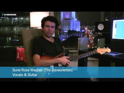 Sune Rose Wagner (The Raveonettes) demoes his "Apparitions" Delay TonePrint (DK Version)