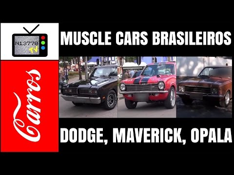 MUSCLE CARS BRASILEIROS EM AÇÃO: MAVERICK, DODGE E OPALA + BÔNUS - NIETTO TV CARROS