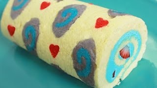 HEARTHSTONE ROLL CAKE - NERDY NUMMIES
