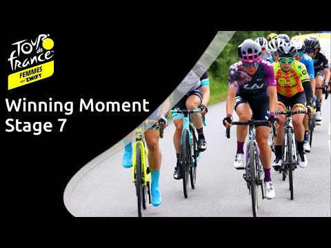 Stage 7 highlights: Winning moment - Tour de France Femmes 2022