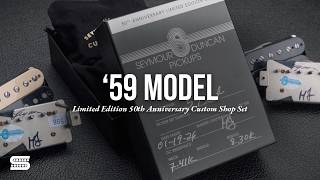 Video thumbnail for Seymour Duncan '59 Model Limited Edition 50th Anniversary Custom Shop Set | Only 500! by Seymour Duncan