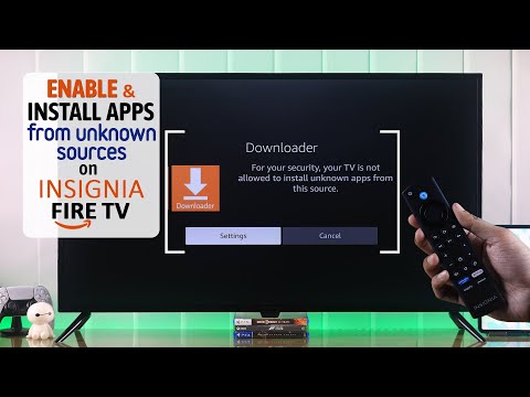 Insignia Fire TV: How To Allow Apps From Unknown Sources! [Enable]