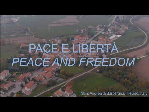 Flash Mob, PEACE and FREEDOM - Piave land