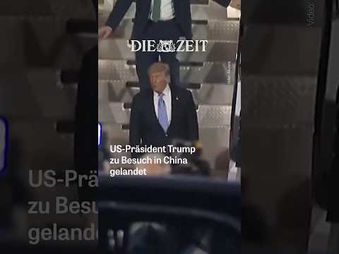 Video Thumbnail: US-Präsident Trump landet in China