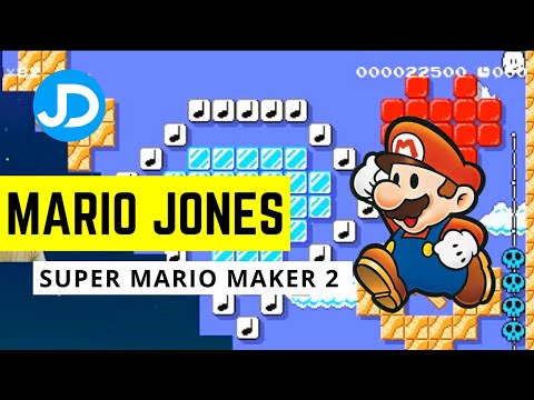 Mario Jones and The Lost Diamond Super Mario Maker 2