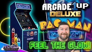 Arcade1Up Pac-Man Deluxe NEON Edition First Look!