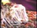 1990 Pizza Hut Commercial
