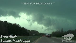 preview picture of video '4-3-15 Saltillo, MS Severe Storm *Brett Adair*'