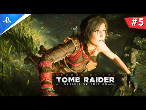 Shadow of the Tomb Raider (PS5) – Part 5 Gameplay Walkthrough | No Commentary