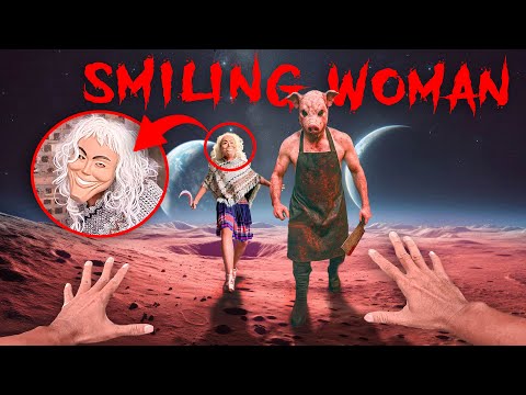 ESCAPING SMILING WOMAN 13.0 | Parkour Pov Horror Film | By B2F Viet Nam