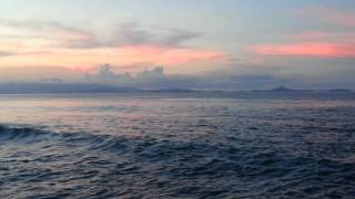 Sunset off Mindanao Eastern Coastline, Philippines.mp4