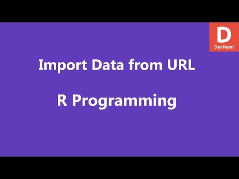 R Programming Import Data from URL