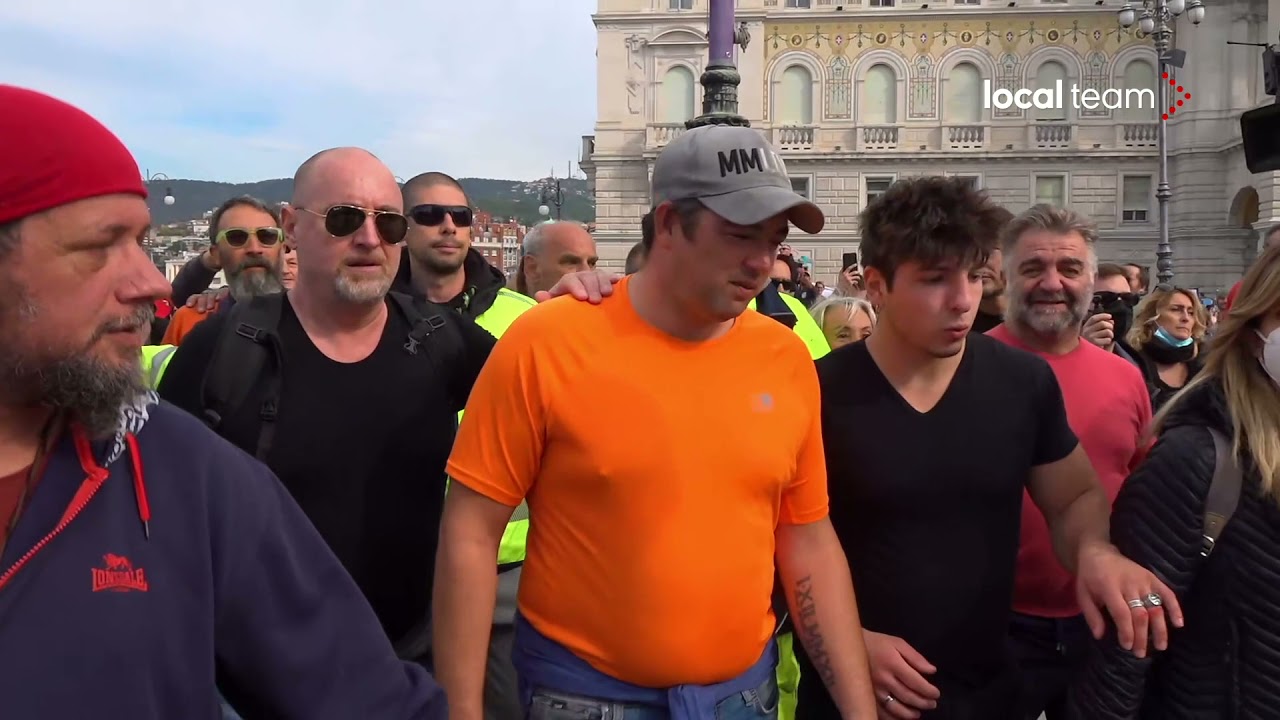 Протесты в Триесте