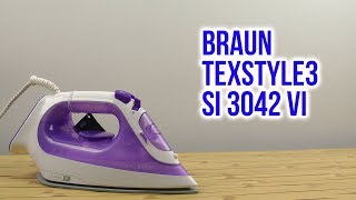 Braun TexStyle 3 SI 3042 VI - відео 1