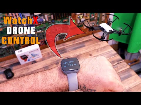 Drone Control With WatchX | Raspberry Pi WiFi & Bluetooth | Arduino & Python