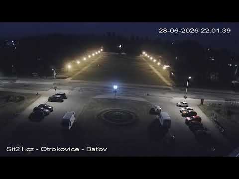 Otrokovice - Kvítkovice Intersection live cam