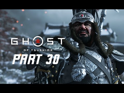 GHOST OF TSUSHIMA Walkthrough Gameplay Part 30 - Boss  Khan (PS4 PRO 4K)