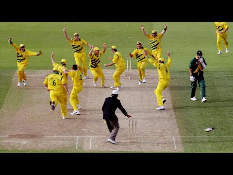 1999 - Australia v South Africa  - World Cup 2nd Semi Final @ Edgbaston