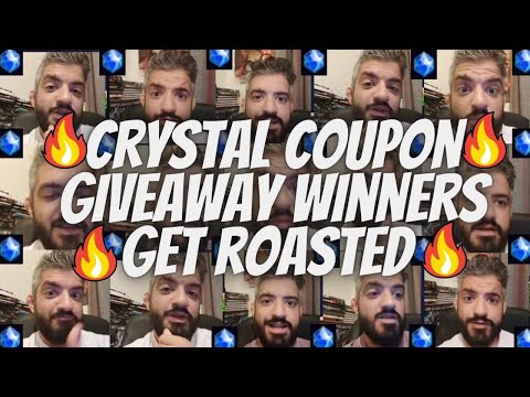 CRYSTAL COUPON GIVEAWAY WINNERS  - GONNA ROAST THEM ALL!! ADVISES FOR EVERYONE | Marvel Future Fight