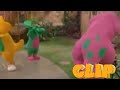 Elizabeth Visits Barney Friends Set Make A Wish Foundation CLIP SUBSCRIBE