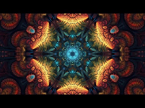 4K Psychedelic Fractal Visuals: Secrets of the Universe's Dance