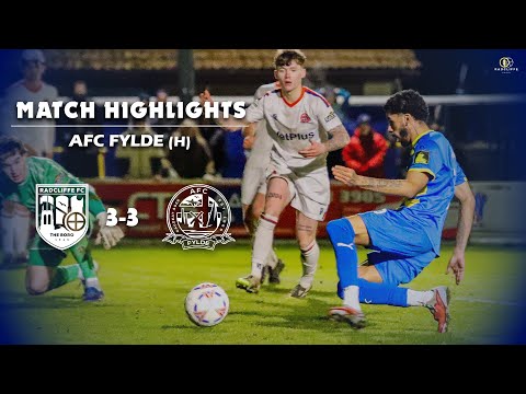 RFC | Radcliffe 3-3 AFC Fylde - Highlights