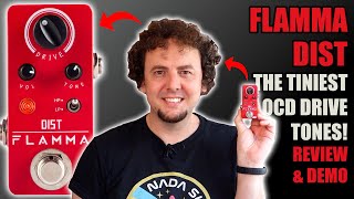 Video thumbnail for Flamma FC06 Distortion Pedal | The smallest, best-sounding OCD clone for under $50? Review & Demo by Rich. Words. Music.